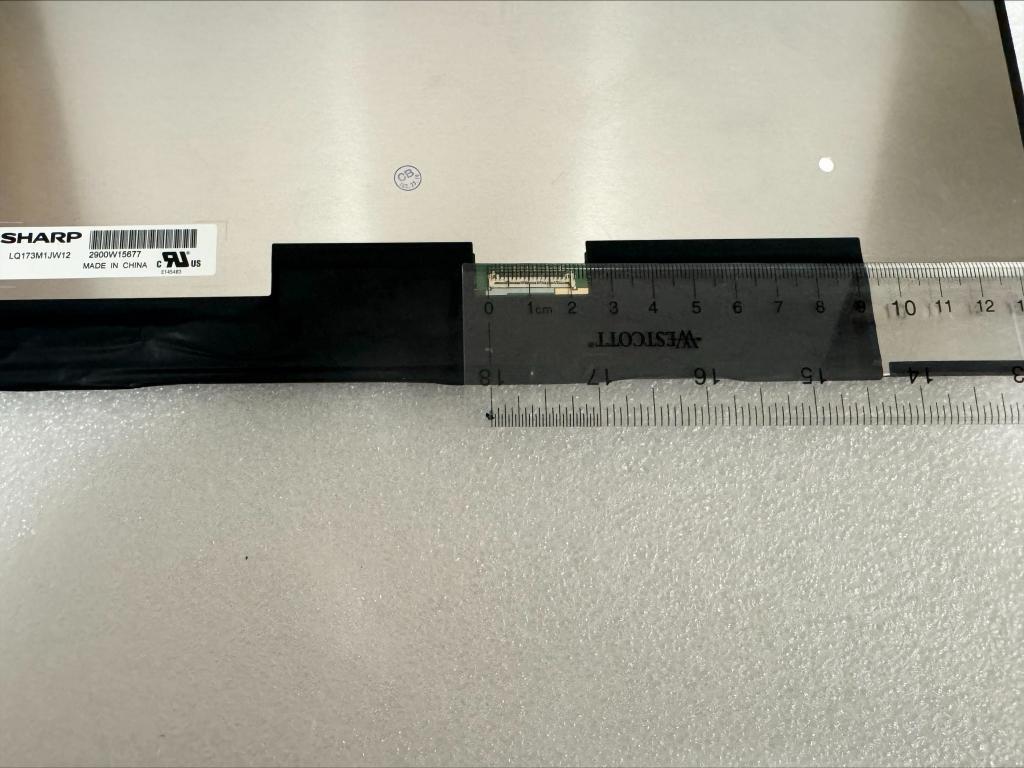 LQ173M1JW12 Aorus 17 XE4 17 XE4 Matrix LCD screen 1920X1080 IPS 360Hz 40 Pin