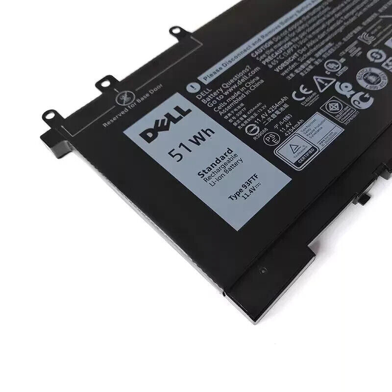 Genuine NEW 93FTF Battery For Dell Latitude 5280 5480 5580 5290 5490 D4CMT 4YFVG