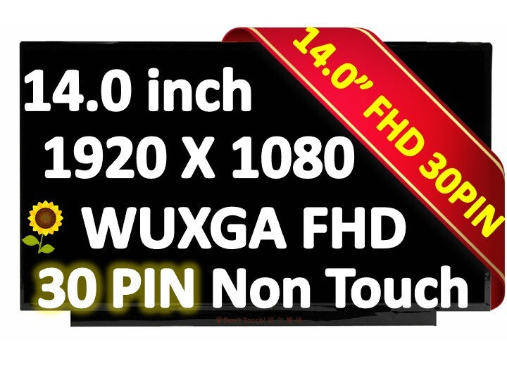 NT140FHM-N45 V8.1 LCD LED Screen 14" FHDT IPS Display Panel New AG 5D11B81385
