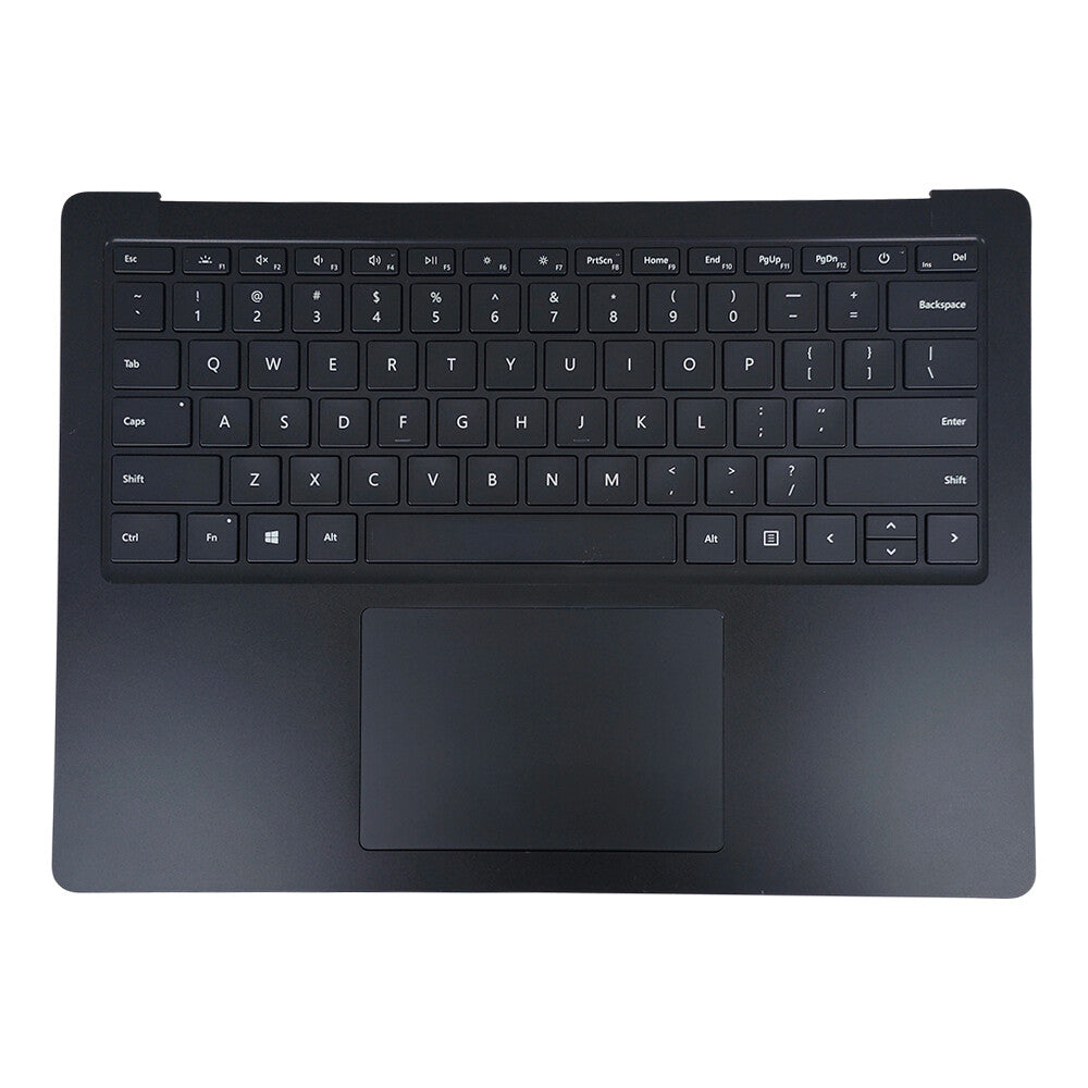 Black Palmrest Backlit Keyboard Touchpad For Microsoft Surface 3/4 13.5" 1951 US