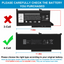F3YGT Battery For Dell Latitude 12 13 14 E7280 E7480 7480 7490 7380 7390 DM3WC