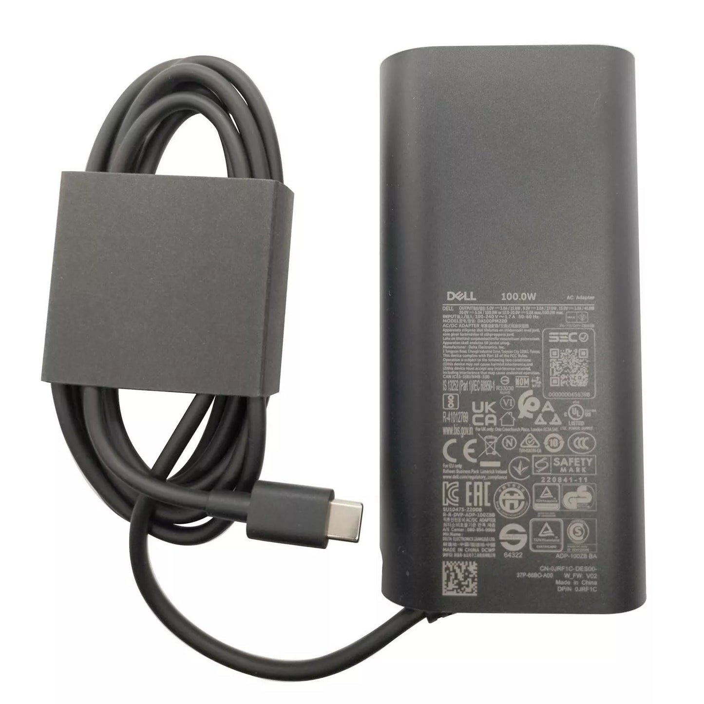 New Original Dell 100W USB-C Charger Type C AC Adapter DA100PM220 LA100PM220 17P6N/JRF1C