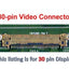 Lenovo 5D10W87246 N140HCA-EAE Non-Touch Led Lcd Screen 14" FHD 1920x1080 30 Pin