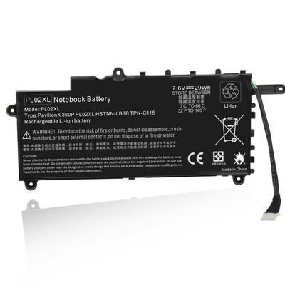 PL02XL Battery for HP Pavilion 11 X360 11-N010DX 11-n010dx 751681-231,751681-421