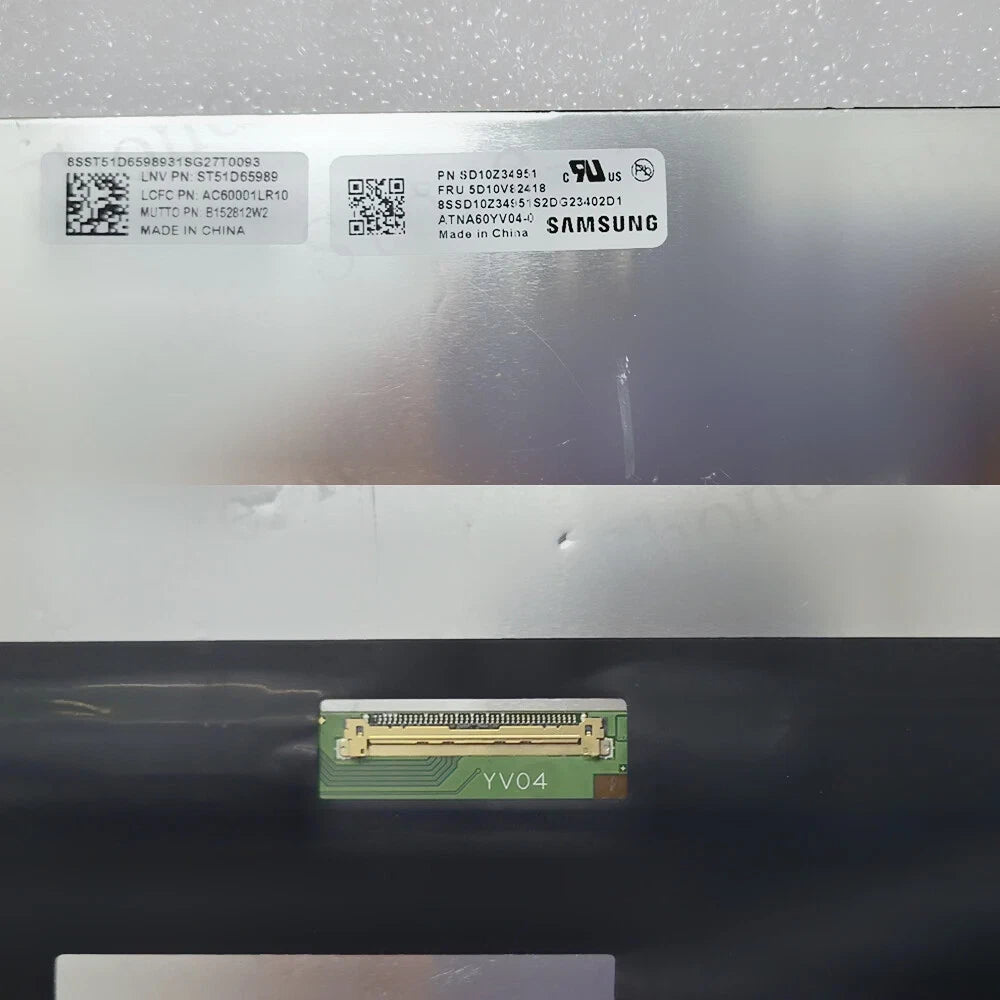 ATNA60YV04 ATNA60YV04-0 16" 4K 16:10 OLED Screen Non Touch Replacement Panel