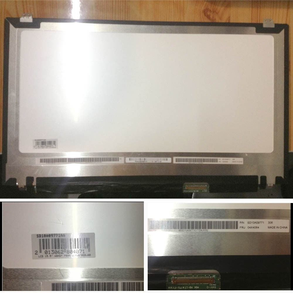 15.6"3k LCD Screen VVX16T028J00 For Lenovo ThinkPad W540 W541 2880X1620 QHD+