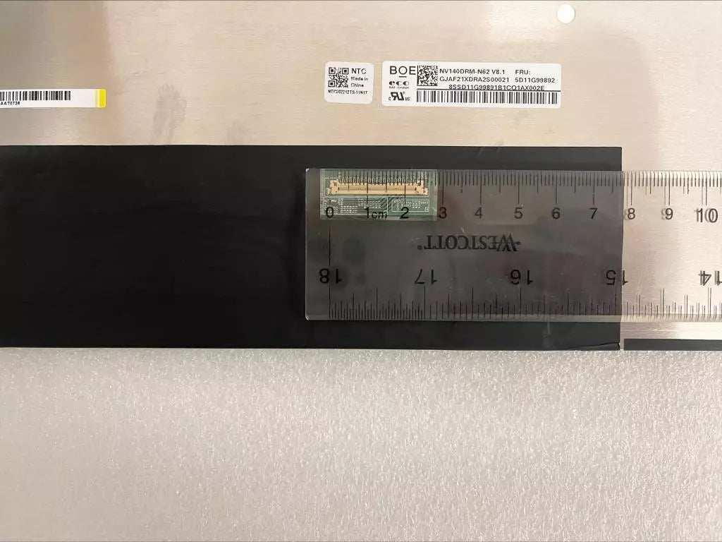 NV140DRM-N62 V8.1 14.0" Laptop LCD Screen M140NWHE R1 B140QAN05.0 40 pin