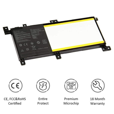 C21N1509 Battery For Asus Vivobook X556UA X556UB K556U K556UA A556U A556UA 38Wh
