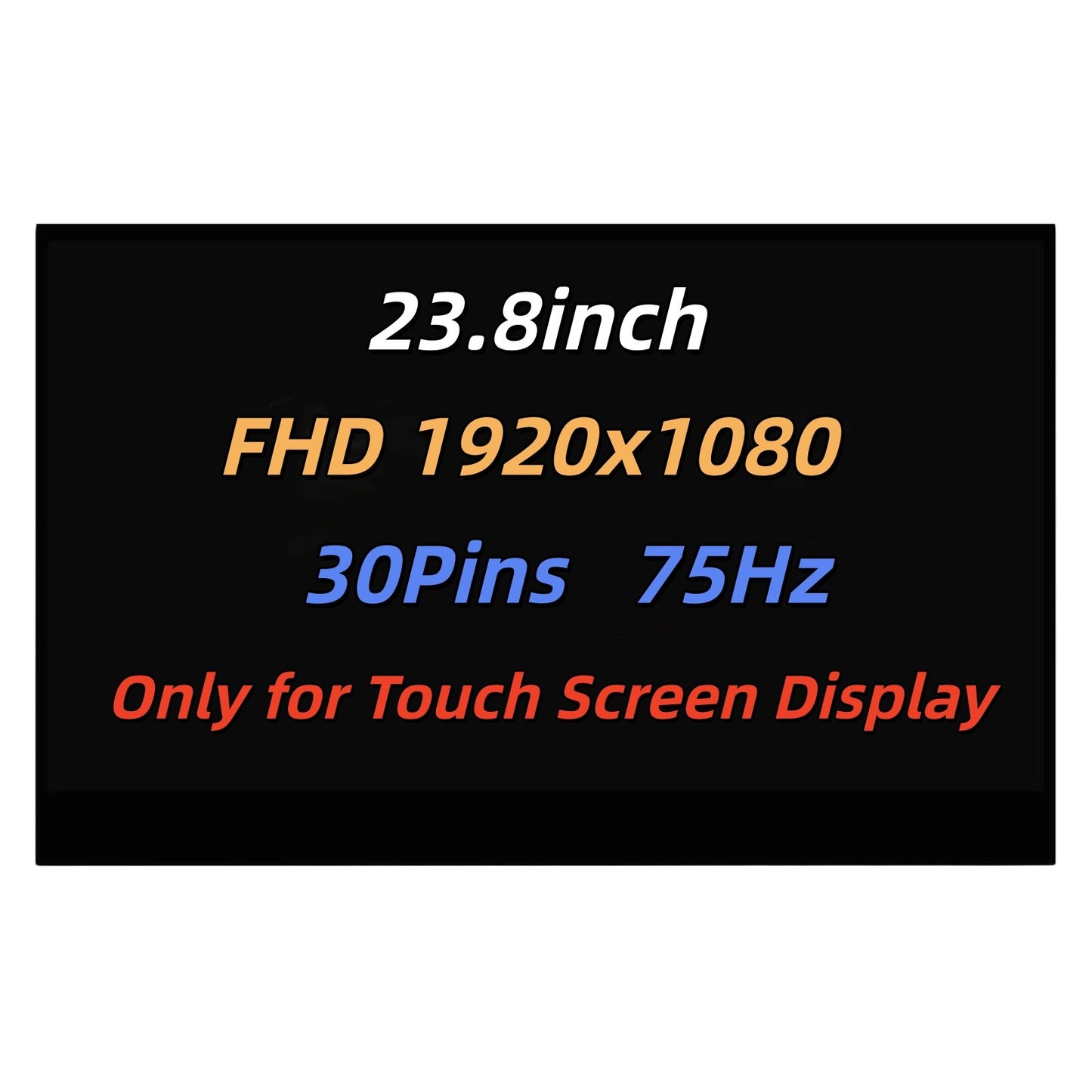 for Dell P/N: 063WG2 LCD Touch Screen Display Panel LM238WF5-SSJ1 LM238WF5 SSJ1