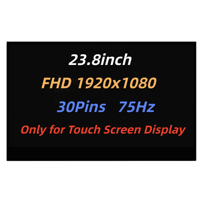 for Dell P/N: 063WG2 LCD Touch Screen Display Panel LM238WF5-SSJ1 LM238WF5 SSJ1