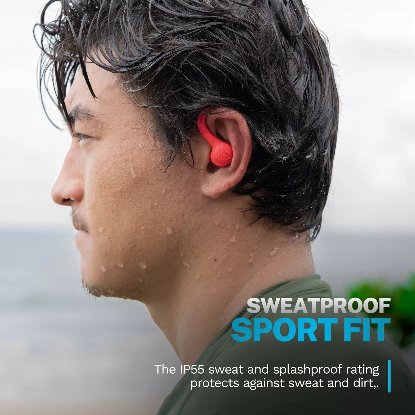 Sport+ True Wireless Earbuds Gym & Work Out Headphones Bluetooth earphone