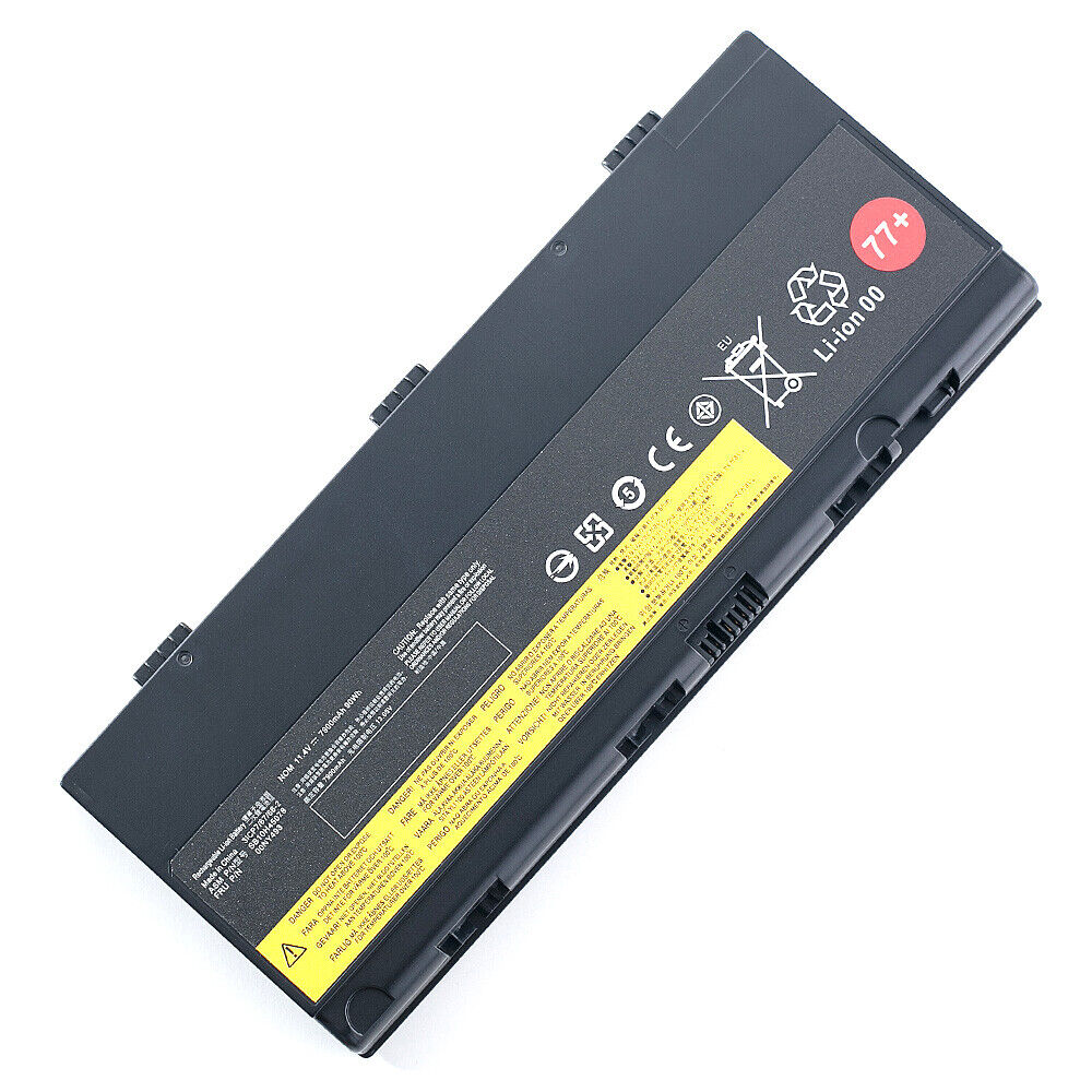 77+ 90Wh Battery For Lenovo Thinkpad P50 P51 P52 00NY492 00NY493 SB10H45077