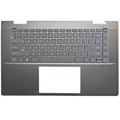 New Palmrest Upper Case US Backlit KB For HP Envy X360 15-FH 15-FE N84679-001