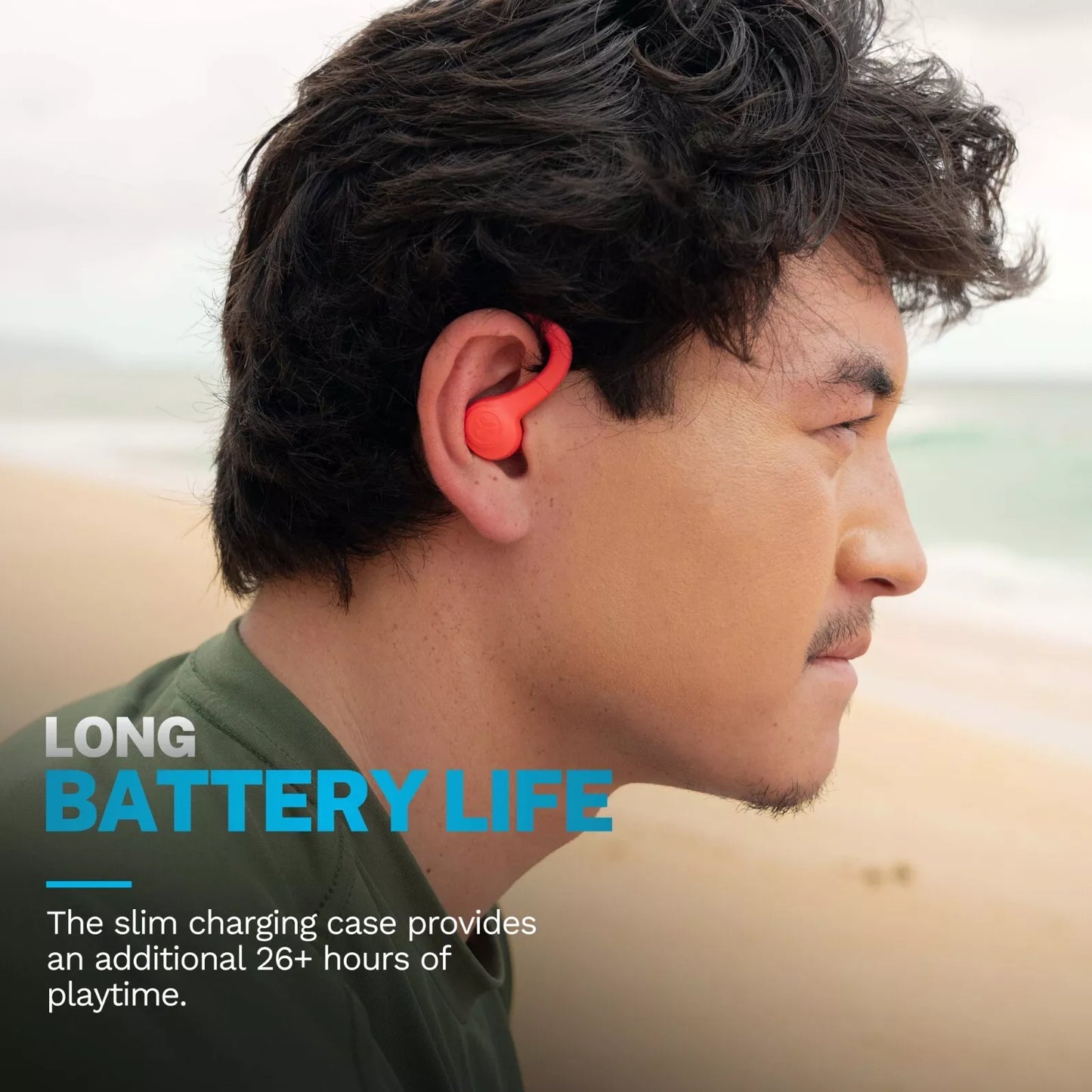 Sport+ True Wireless Earbuds Gym & Work Out Headphones Bluetooth earphone