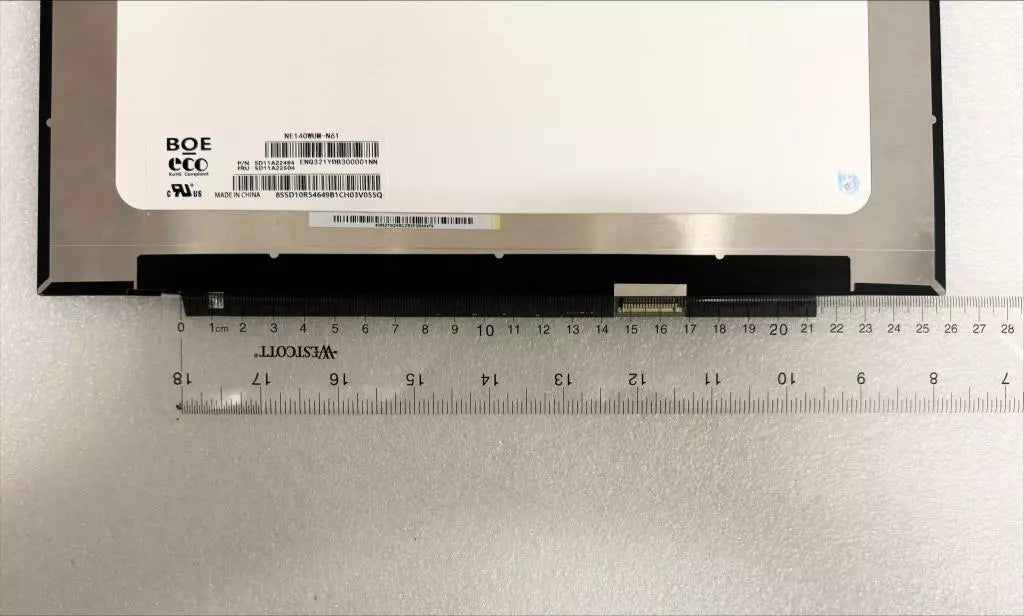 NE140WUM-N61 1920x1200 30 Pin eDP IPS Slim Laptop LCD screen Panel Matrix
