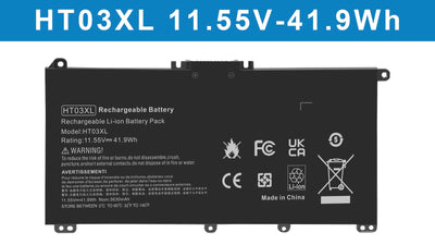 HT03XL Battery for HP Pavilion L11421-2C2 L11119-855 14-CE 14-CF 15-CS 15-DA