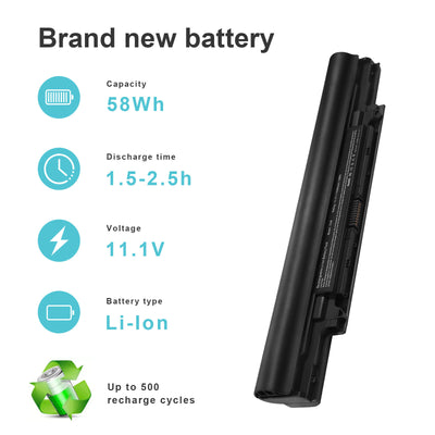 6 Cells Battery for Dell Latitude 13" 3340 E3340 3350 YFDF9 5MTD8 JR6XC 451-BBJB