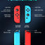 Wireless Gamepad Left & Right Game Controller For Nintendo Switch Joy-Con1-Pair