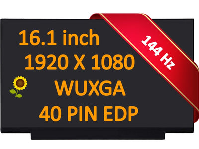 16.1" 144hz IPS FHD screen for BOE NV161FHM-NY1 NY2 NY3, NV161FHM-NX1 NX2 V3.0