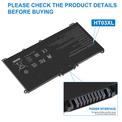 HT03XL Battery for HP Pavilion L11421-2C2 L11119-855 14-CE 14-CF 15-CS 15-DA