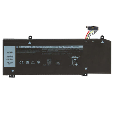 1F22N Battery For Dell Alienware M15 M17 R1 G7 7590 7790 G5 5590 D2842W