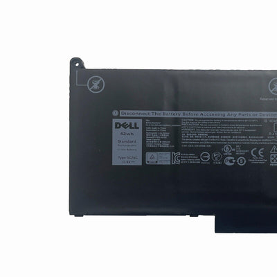 Genuine 0G74G Battery For Dell Latitude 5300 5310 7280 7290 7380 7390 7480 9W9MX