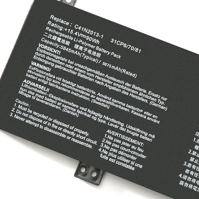 C41N2013 C41N2013-1 Battery For Asus ROG Zephyrus M16 GU603 S17 GX703 G15 GA503
