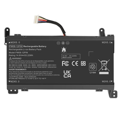 16P FM08 Genuine battery for HP OMEN 17-AN008CA 17-AN012DX 17-AN013DX 17-AN020CA