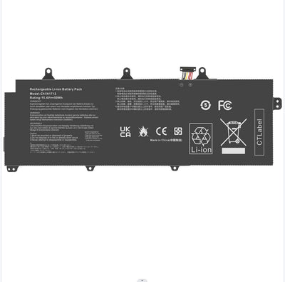 C41N1712 BATTERY FOR ASUS ROG ZEPHYRUS GX501G GX501GI GX501V GX501GM NOTEBOOK