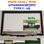 Lenovo Thinkpad x1 yoga 3rd gen WQHD screen LCD Touch digitizer Display 01YT250