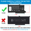 DJ1J0 Laptop Battery for Dell Latitude 12 7280 7290 13 7380 7390 14 7480 7490 NEW