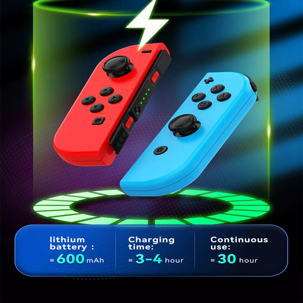 Wireless Gamepad Left & Right Game Controller For Nintendo Switch Joy-Con1-Pair