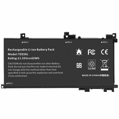 TE03XL BATTERY FOR HP OMEN 15-AX000 AX033DX AX210NR PAVILION 15-BC000 849570-541