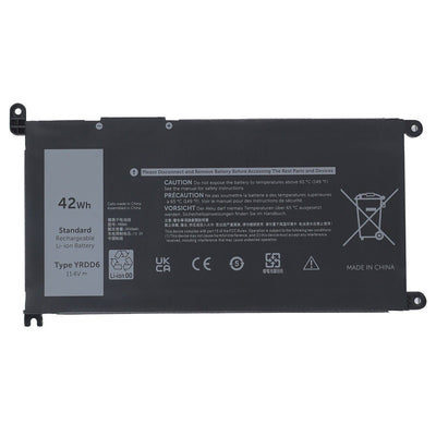 42Wh YRDD6 Battery for Dell Inspiron 3493 3582 3583 3584 3593 3793 Latitude 3310 NEW