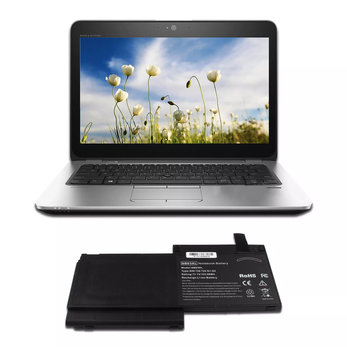 SB03XL SB03 Battery For HP Elitebook 720 725 820 G1 G2 HSTNN-LB4T 716726-421 NEW