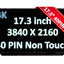 B173ZAN03.1 B173ZAN03.2 B173ZAN03.0 LCD Display Screen UHD 3840x2160 eDP 40 pin