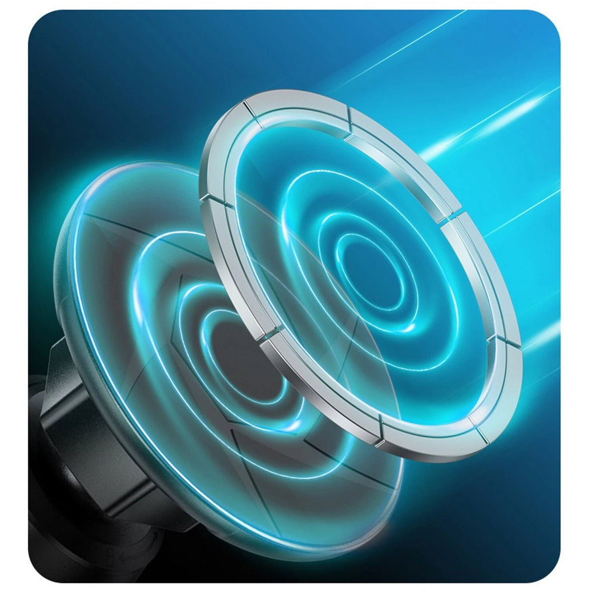 Car Mount Air Vent Magnetic Phone Holder 360 Rotation For iPhone Galaxy GPS