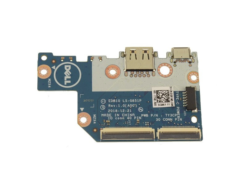 Dell Chromebook 11 (3100) Series Power USB Daughterboard Y3G9N - G61M2