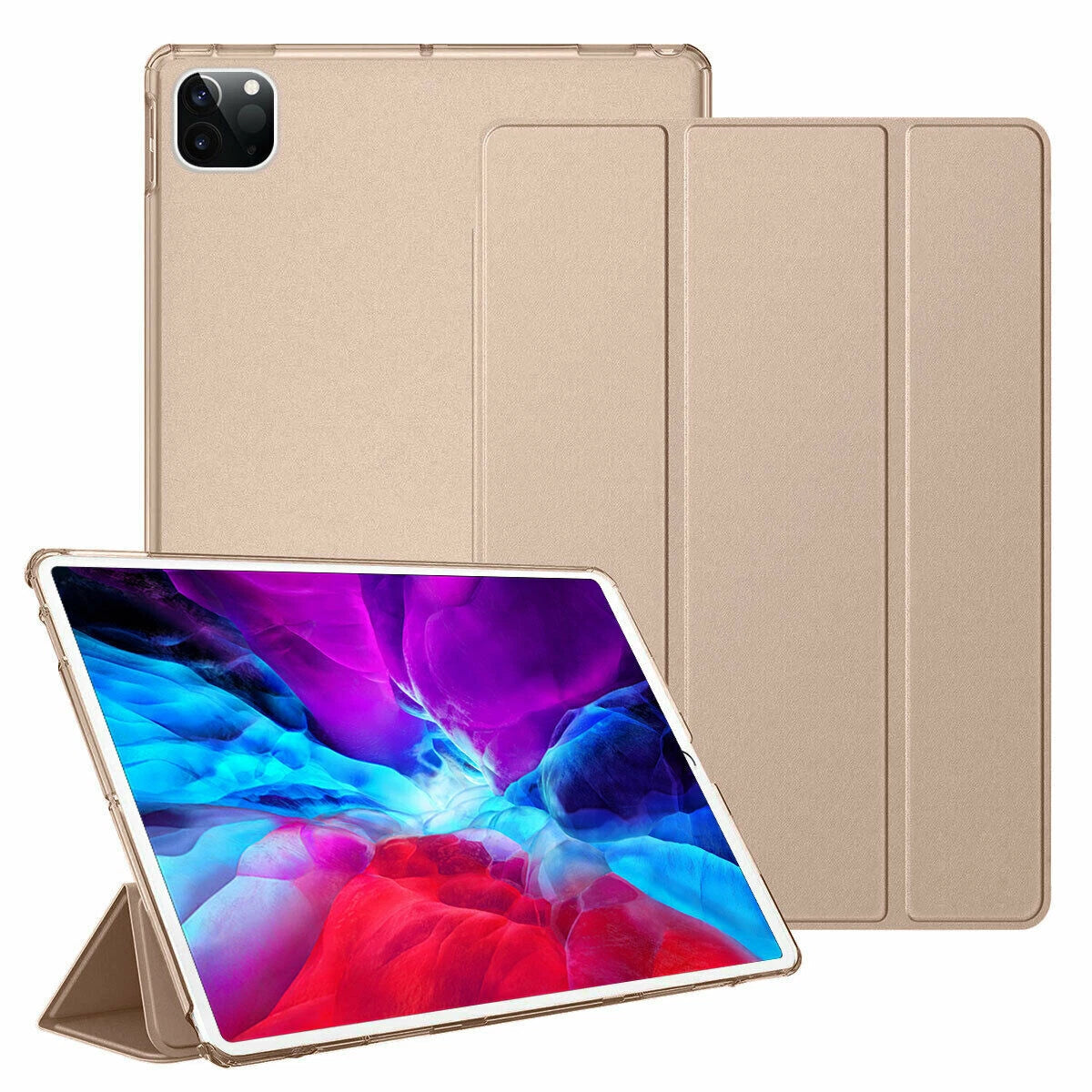 For iPad 10th 9th 8th 7th 5th 6th Generation Smart Flip Stand Tablet Case Cover