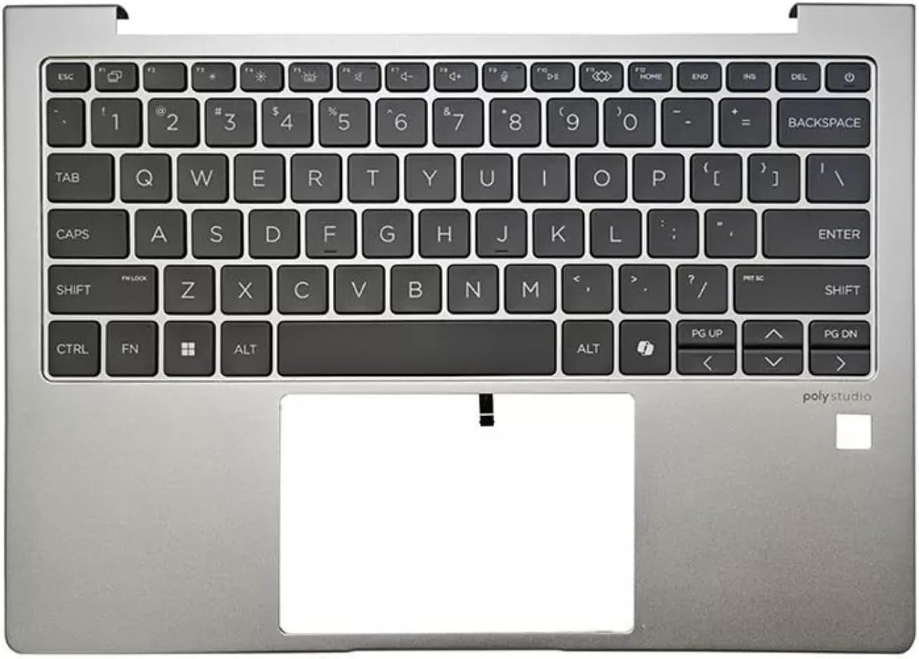 N97241-001 For HP ELITEBOOK 630 635 G11 Top Palmrest Case Backlit US Keyboard