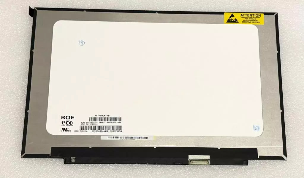 NE140WUM-N61 1920x1200 30 Pin eDP IPS Slim Laptop LCD screen Panel Matrix