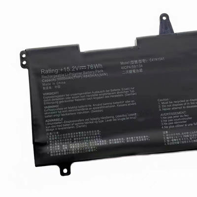 C41N1541 Battery For Asus ROG Strix GL702 GL702V GL702VM GL702VMK 76Wh 15.2V