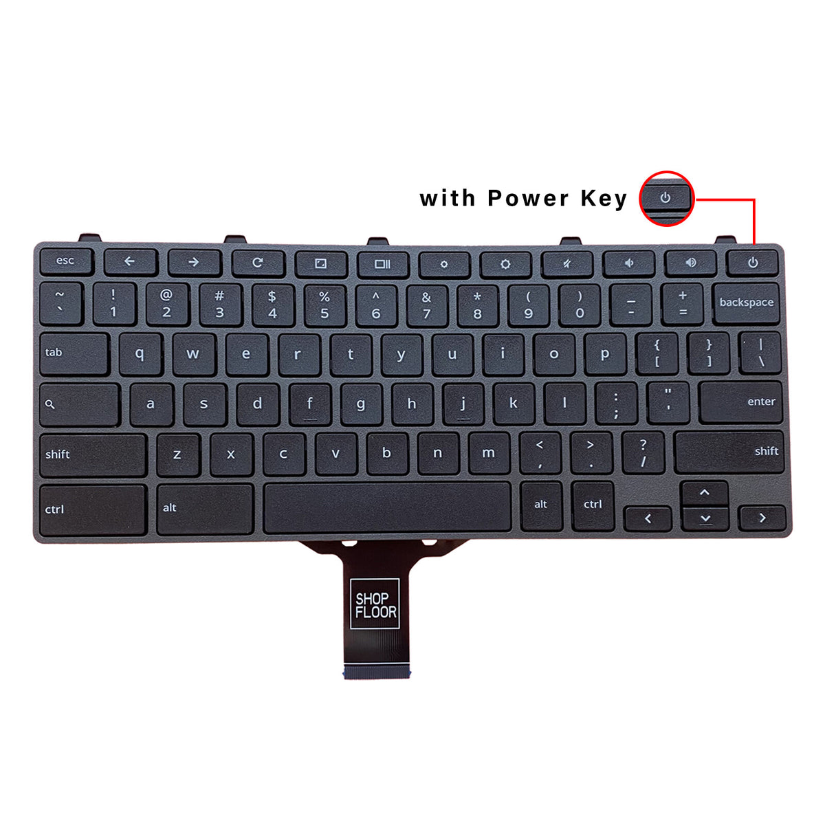 New For Dell Chromebook 11 3100 3110 3400 5190 Laptop Keyboard 00D2DT 03G0H0 US