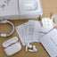 Apple Headphones Pro(2nd Generation)Bluetooth Headsets Right&.Left+Charging Box