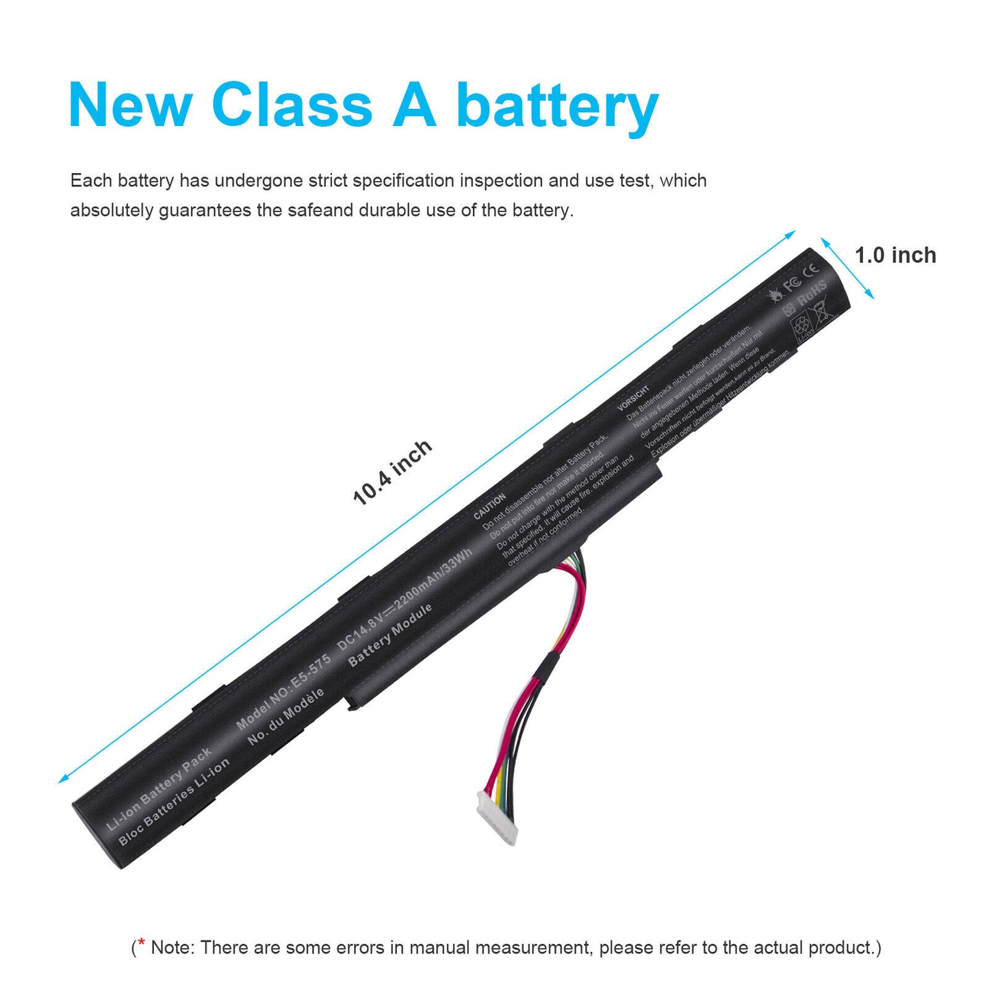 AS16A5K AS16A8K Battery For Acer Aspire E5-575G E5-573T E5-772G E5-773G Series