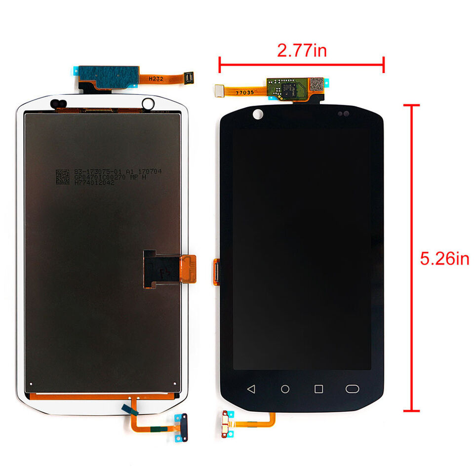 LCD with Touch Screen Digitizer for ZE TC70 TC75 72 77 TC70X (Android) New