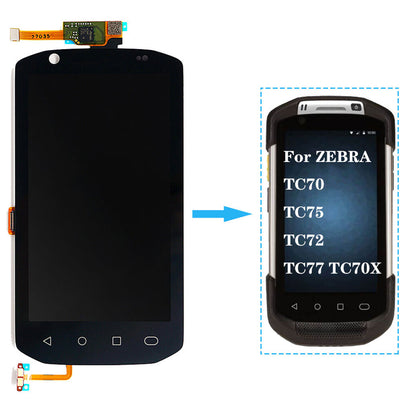 New LCD with Touch Screen Digitizer for ZEBRA TC70 TC75 72 77 TC70X (Android)